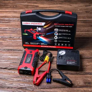 Emergency Power 12v 99800mah Car Jump Starter With Tire Inflator