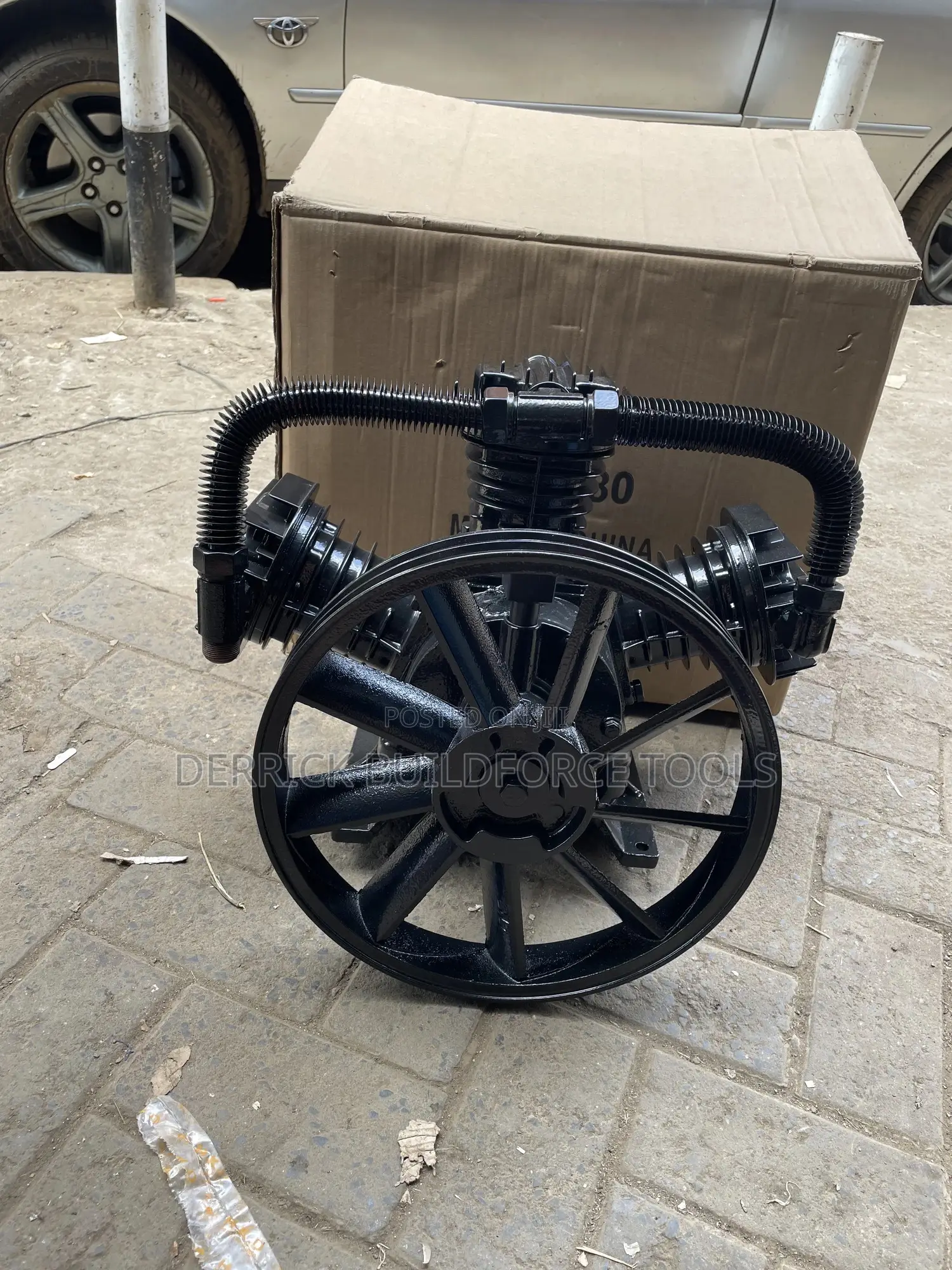 3piston Compressor Head
