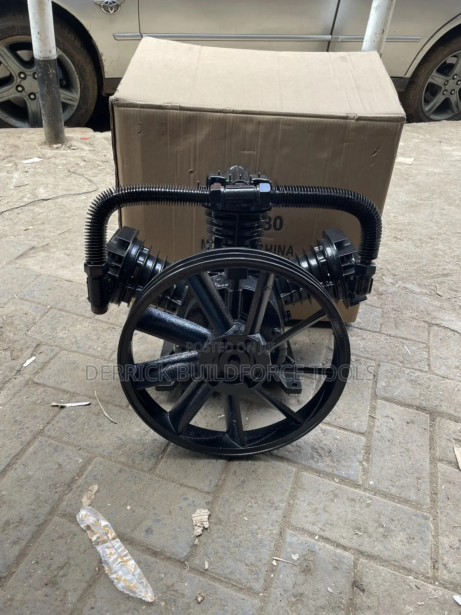 3piston Compressor Head