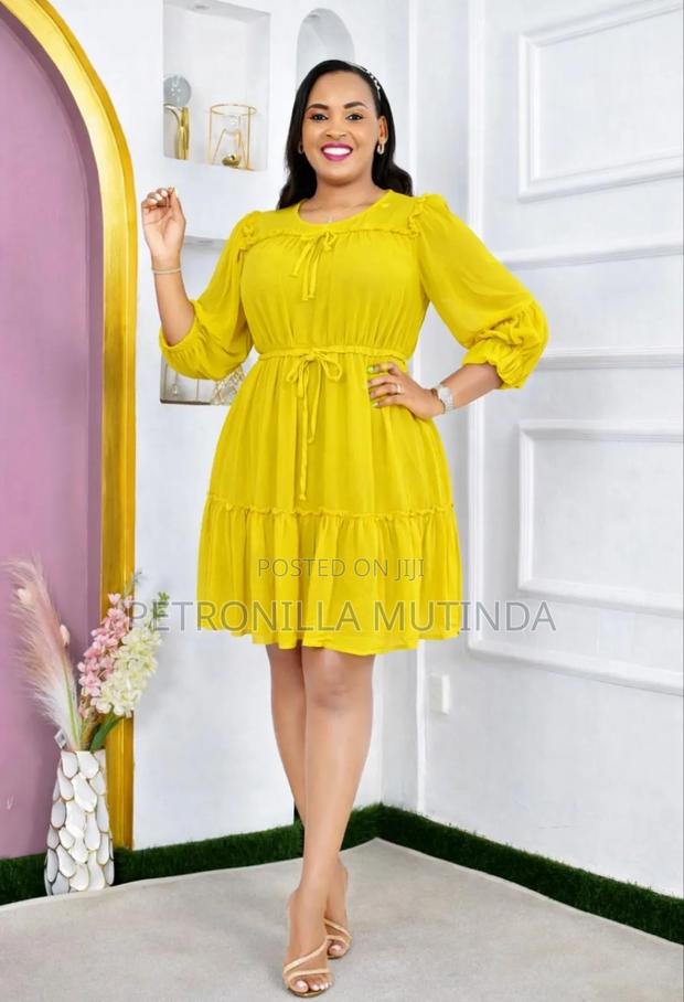 Elegant Floral Dress - thumbnail 2