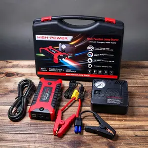 Smart Protection 12v 99800mah Car Jump Starter With Tire Inflator