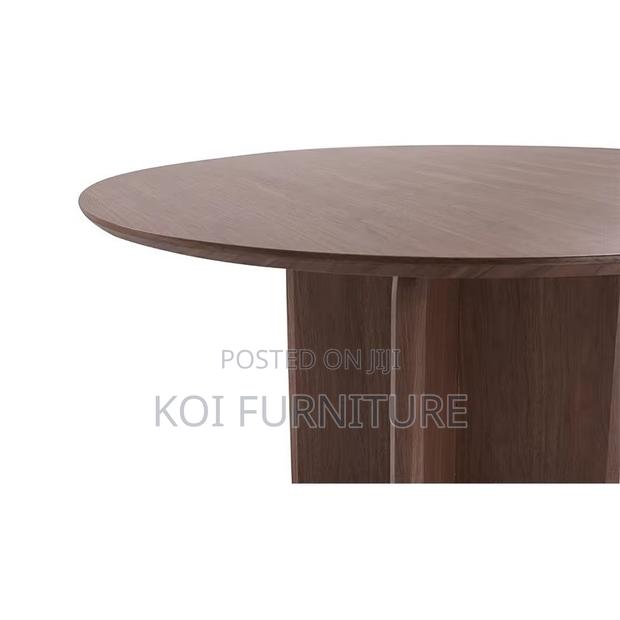 Boardroom Table; Round Wooden Conference Meeting Offiec Boadroom Table - thumbnail 2
