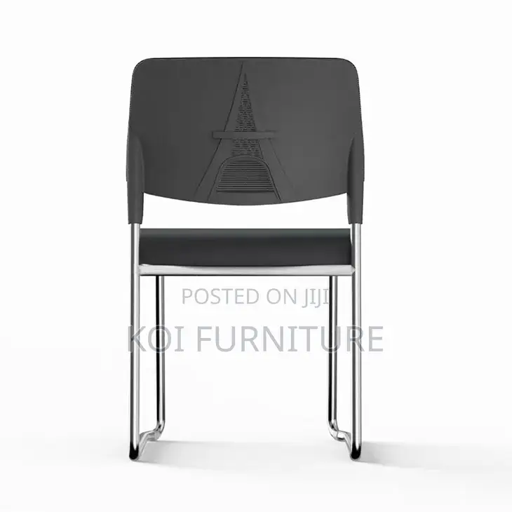 Office Chairs; Chrome Visitors Chair With Ventilated Backrest