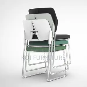 Office Chairs; Chrome Visitors Chair With Ventilated Backrest