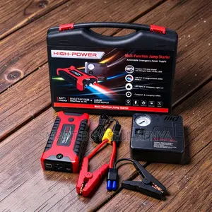 Usb Output 12v 99800mah Car Jump Starter With Tire Inflator