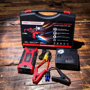Safe Operation 12v 99800mah Car Jump Starter With Tire Inflator