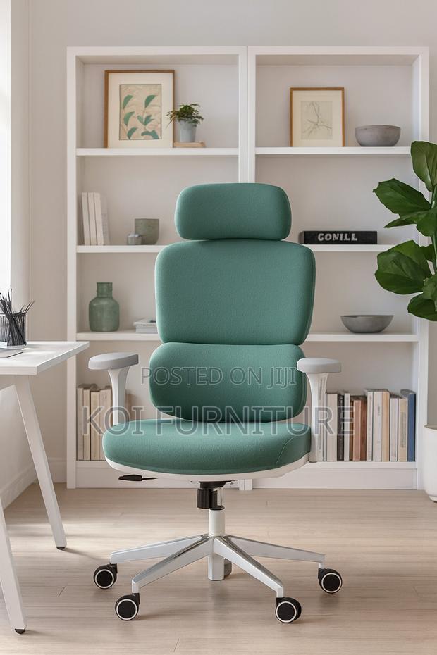 Office Chairs; Orthopedic High Back Seat With Executive Design - thumbnail 5