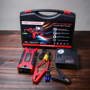 Short Circuit Protection 99800mah Car Jump Starter With Tire Inflator