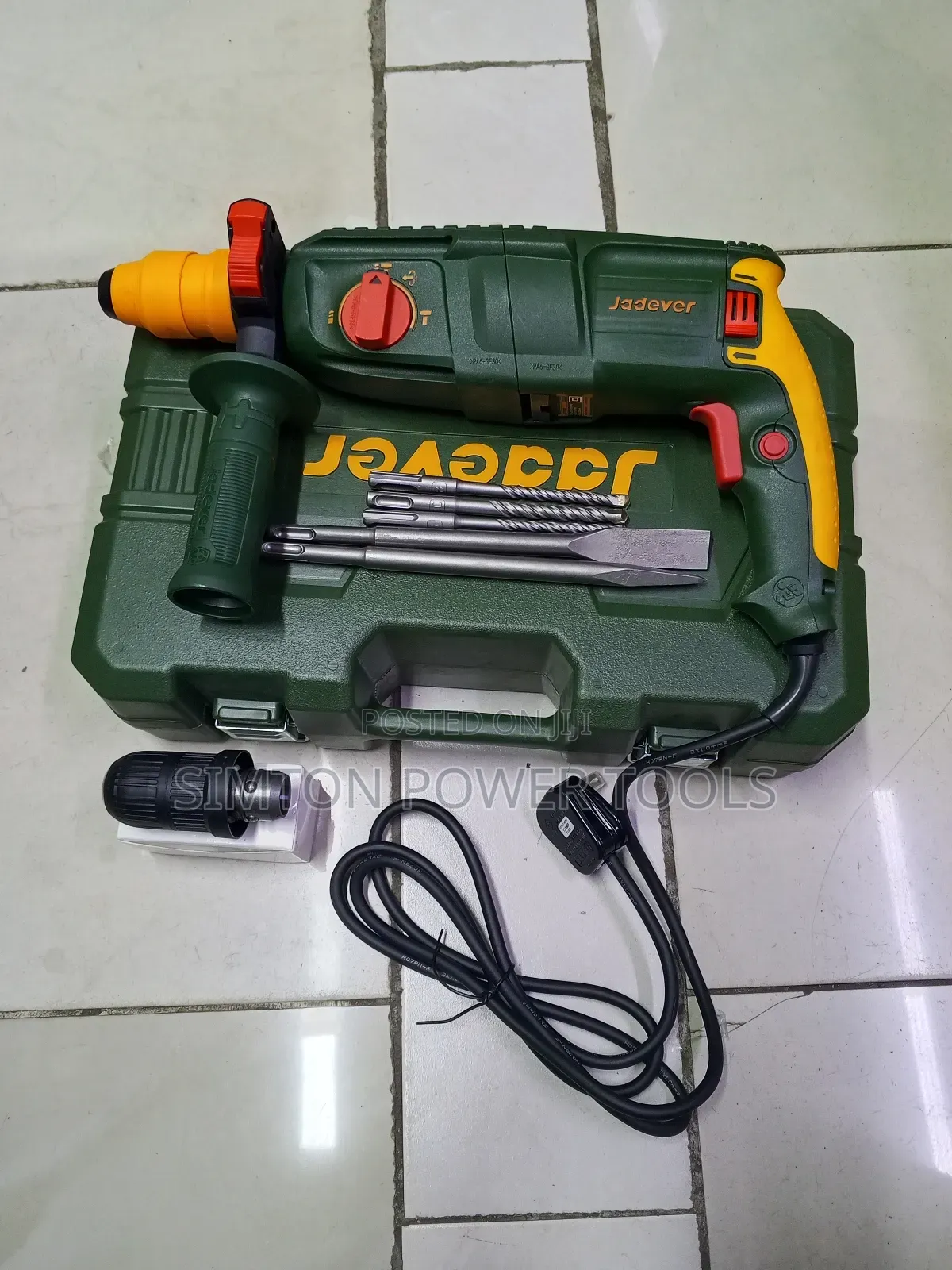 800w Jadever Electric Rotary Hammer Drill