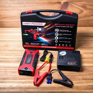 Safe Use 12v 99800mah Car Jump Starter With Tire Inflator