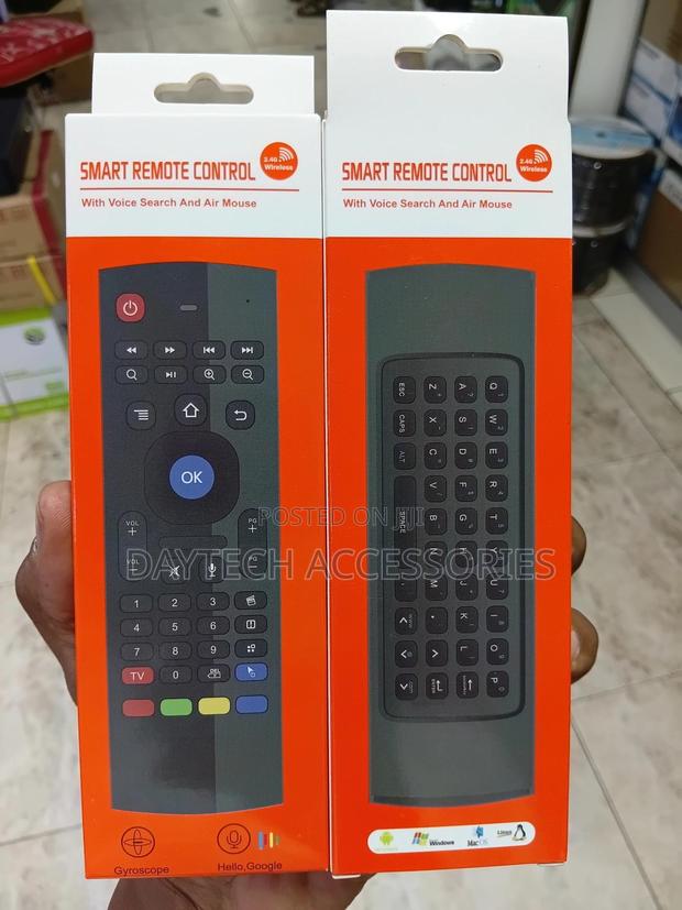 Mx3 Air Fly Mouse 2.4 GHZ Wireless Keyboard Remote Control - thumbnail 2