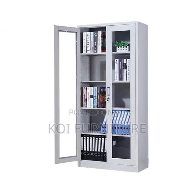 Office Cabinet; Two Doors Office Cabinet With Lockabkle Keys - thumbnail 2