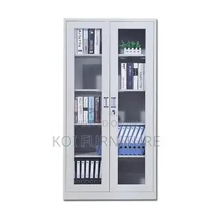 Office Cabinet; Two Doors Office Cabinet With Lockabkle Keys