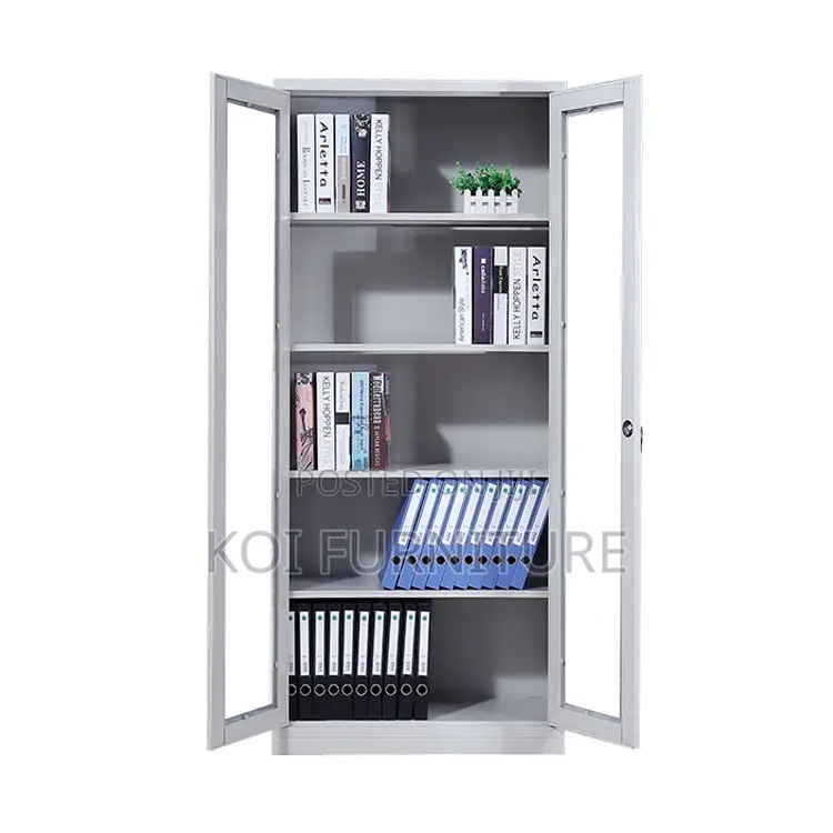 Office Cabinet; Two Doors Office Cabinet With Lockabkle Keys