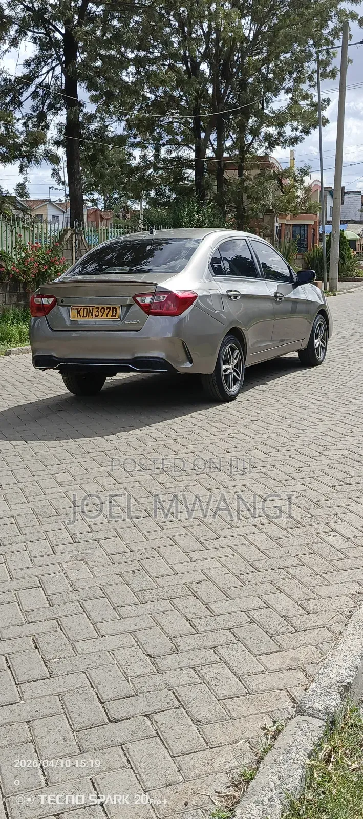 Proton Saga 2021 Gray