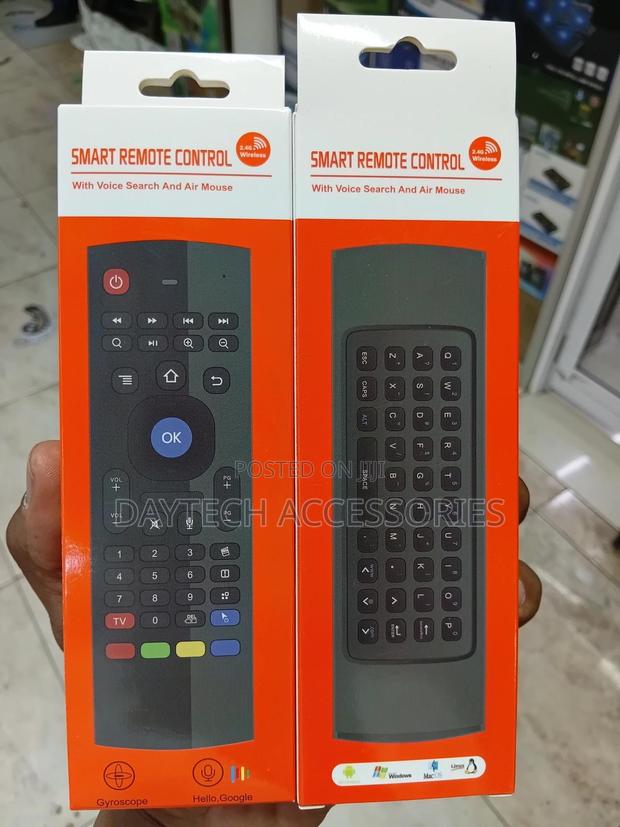 Ax3 Air Fly Mouse Universal Remote With Keyboard Intelligent - thumbnail 2