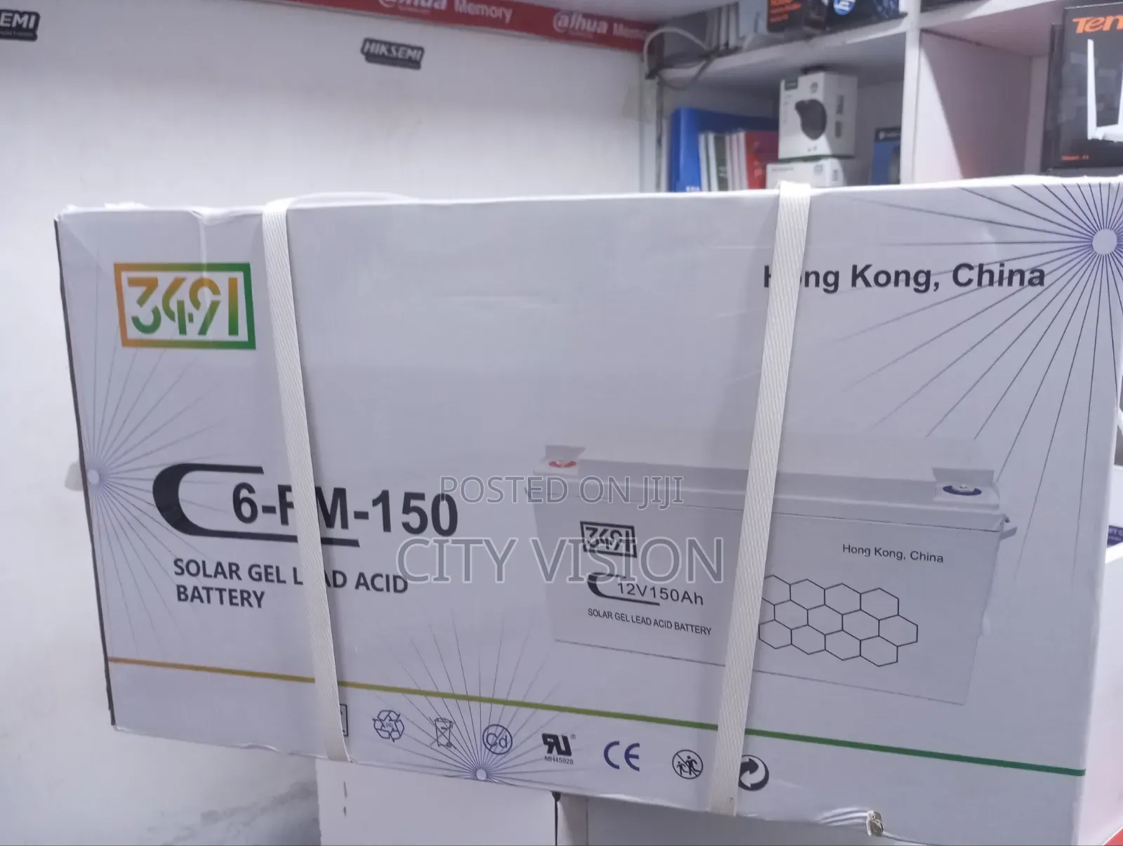 Yachu 3491 Gel Battery, 12v 150ah