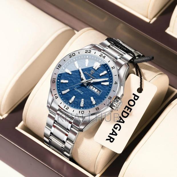 Poedagar Gents Watch 683 With 3atm Water Resistant - main view