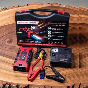 Heat Resistant 12v 99800mah Car Jump Starter With Tire Inflator
