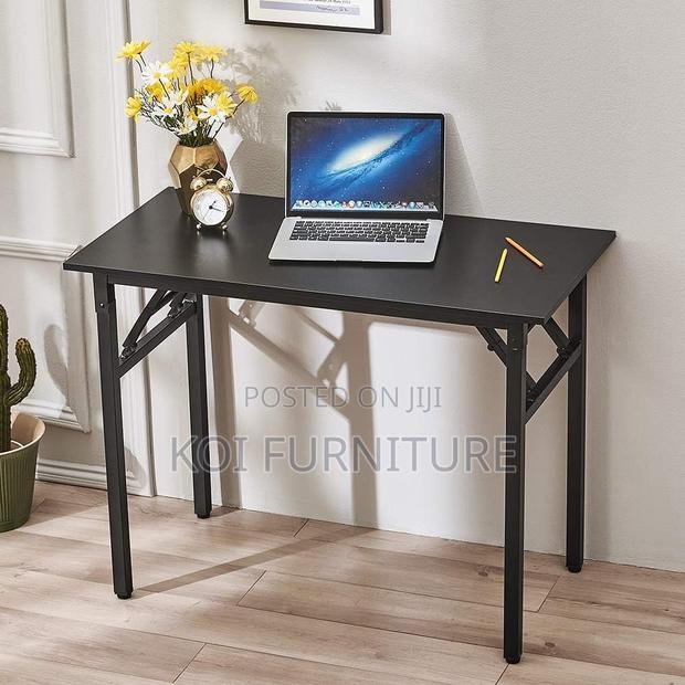 Office Table; 1.6 Meters Foldable Home Office Writing School Table - thumbnail 4