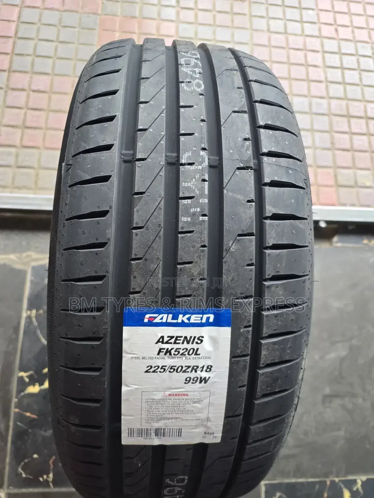 225 /50 R18 Falken Tyres (Azenis Fk520) Japan