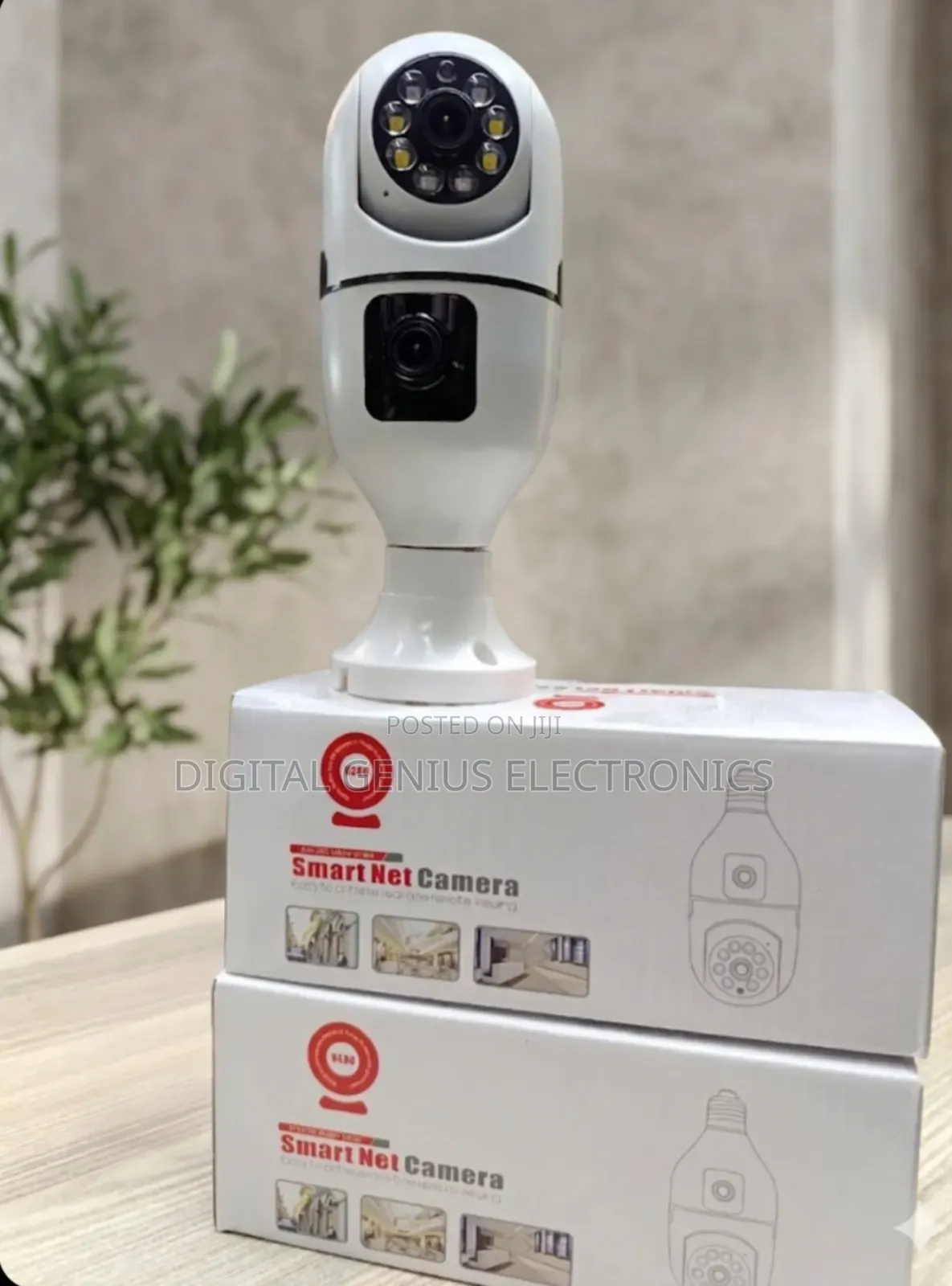Wifi Smart Dual Lens Camera Bulb