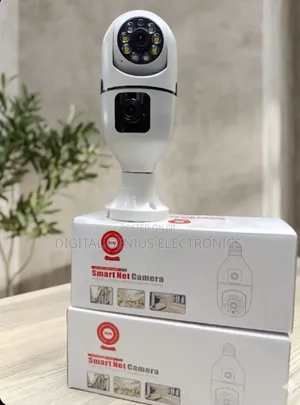 Wifi Smart Dual Lens Camera Bulb