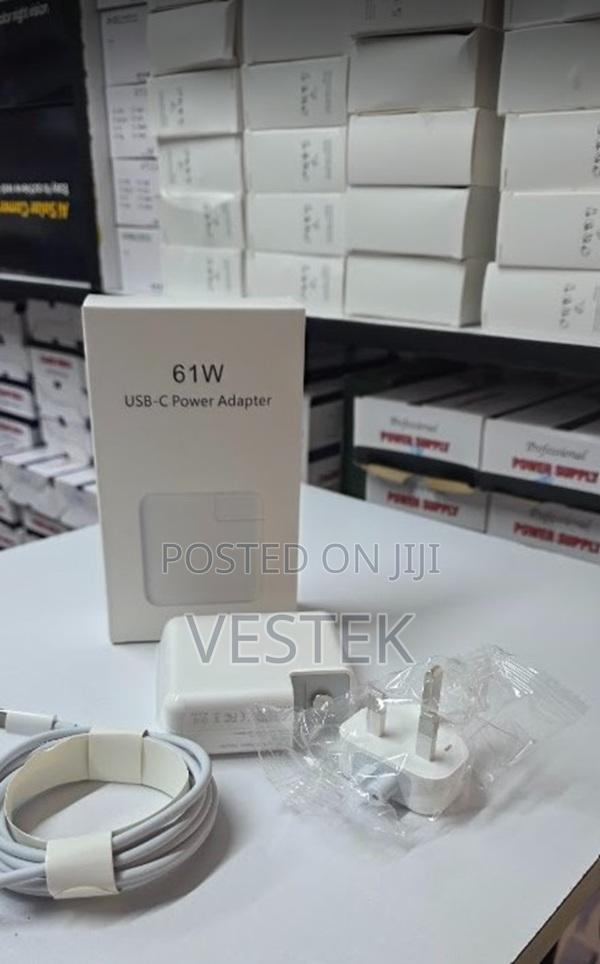 Macbook Charge 61w Type-C Power Adapter Charger for Apple Laptops