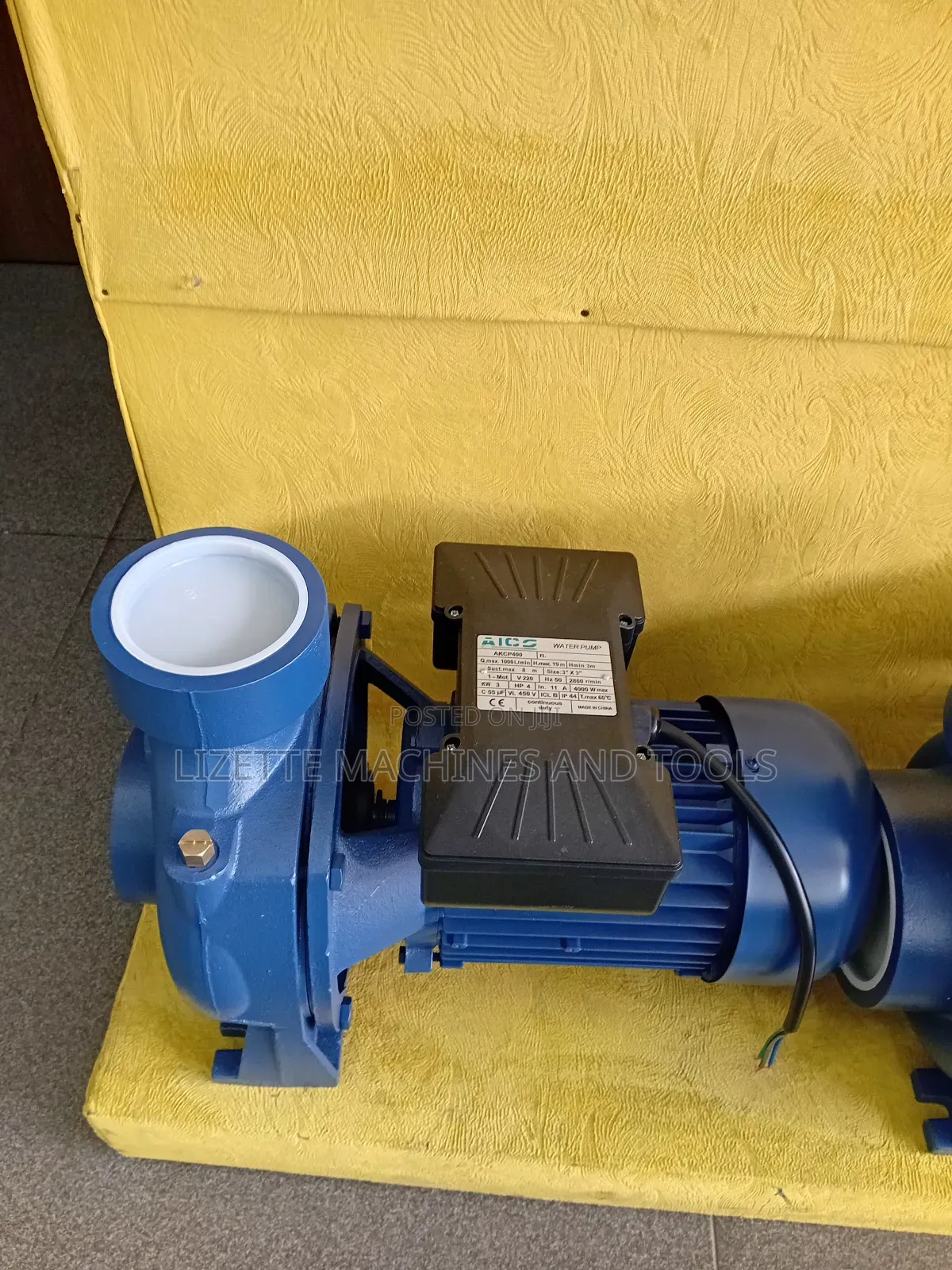 Aico Japan 4hp Electric Surface Booster Pump 3"