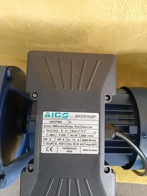 Aico Japan 4hp Electric Surface Booster Pump 3"