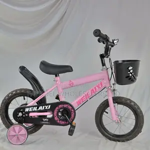 Weilaixi Kids Bike With Front Basket and Training Wheels