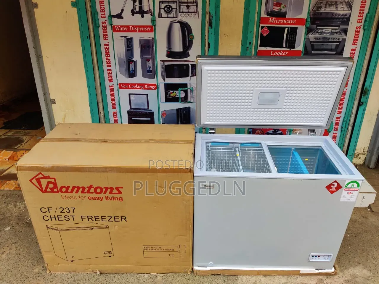 *Ramtons Freezer Cf237 190l .