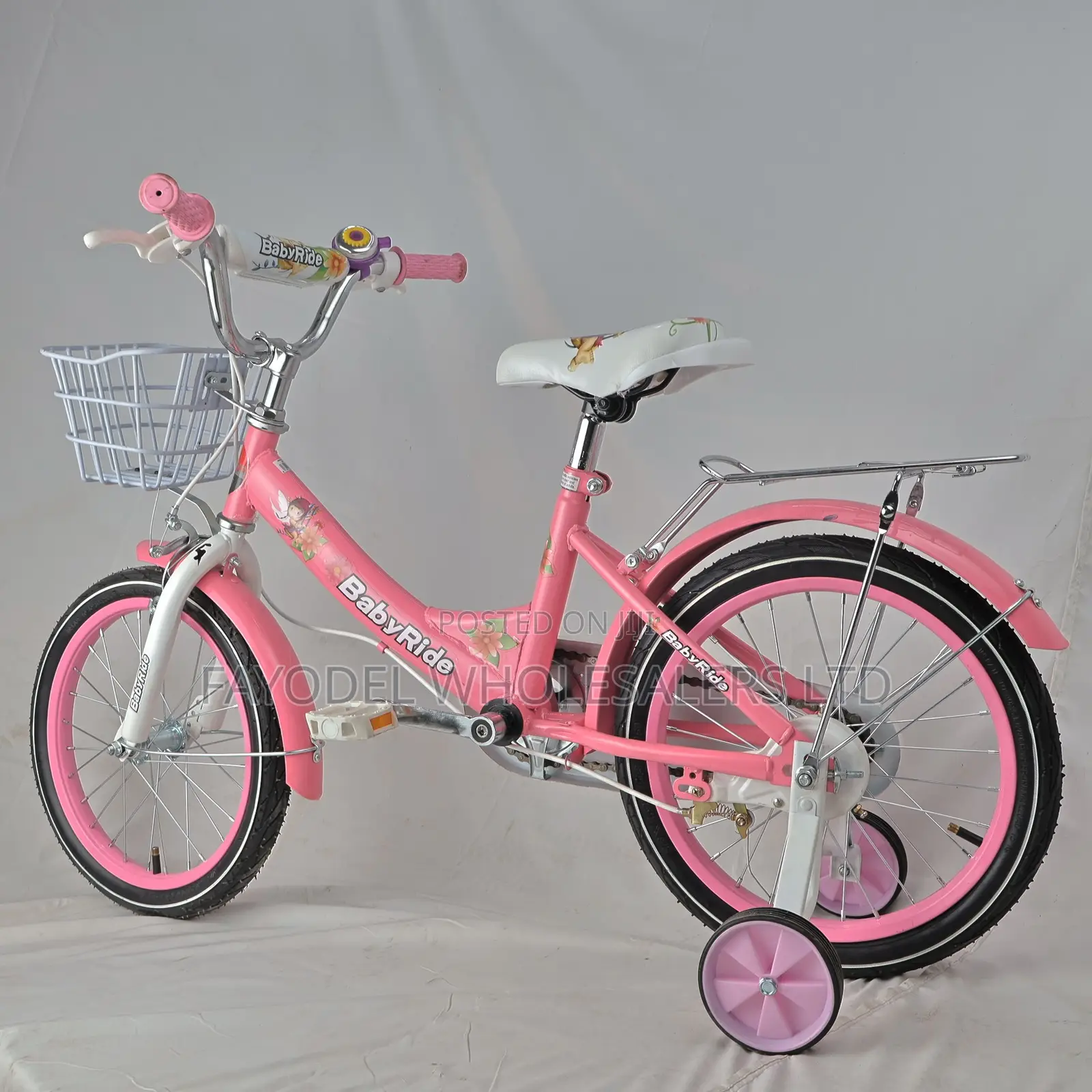 Kids Baby Ride Bike for Age 4 to 7 Girls