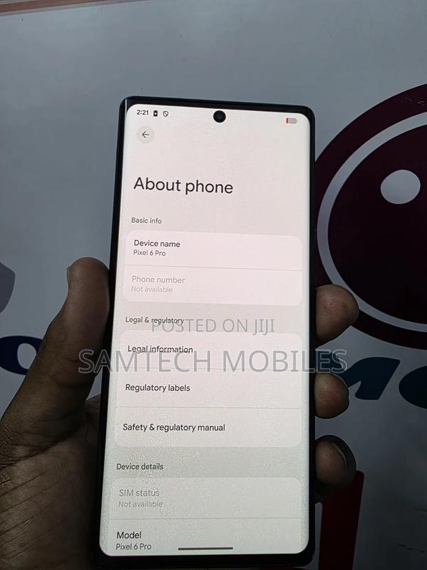 Google Pixel 6 Pro 128 GB Gray - thumbnail 3