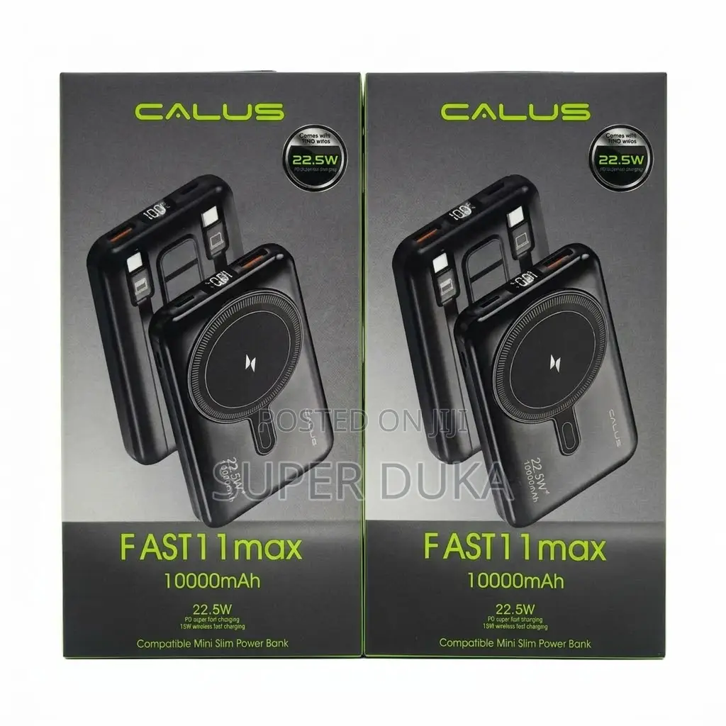 Calus Fast 11 Max 10000mah Power Bank 22.5w Pd 15w Wireless Charge
