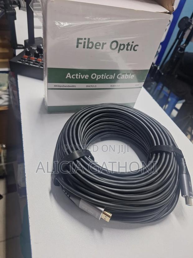 50m Unidirectional Active Fibre Optic Hdmi Cable - main view