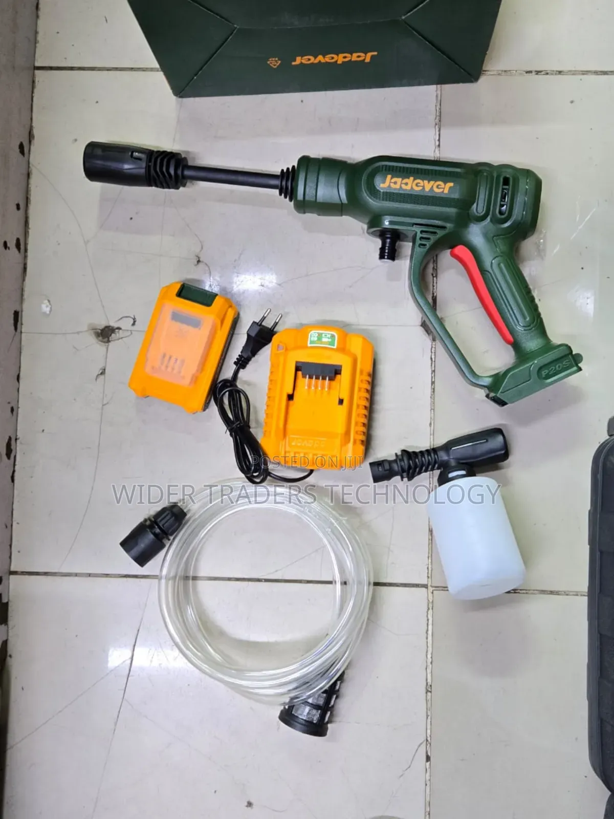 20v Jadever Cordless Car Wash High Pressure 1 Battery 2.0ah