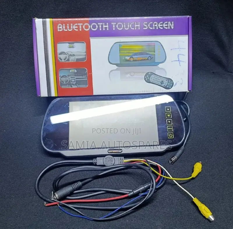 Rear View Mirror TFT - LCD Monitor (With Usb Mp5)