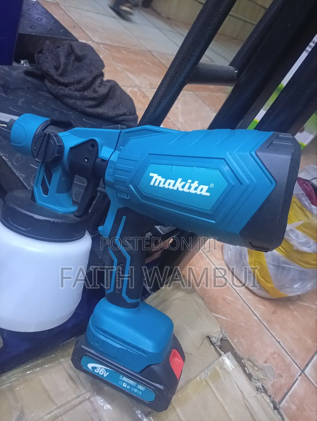 Lithium Battery 36v Professional Cordless Spray Gun