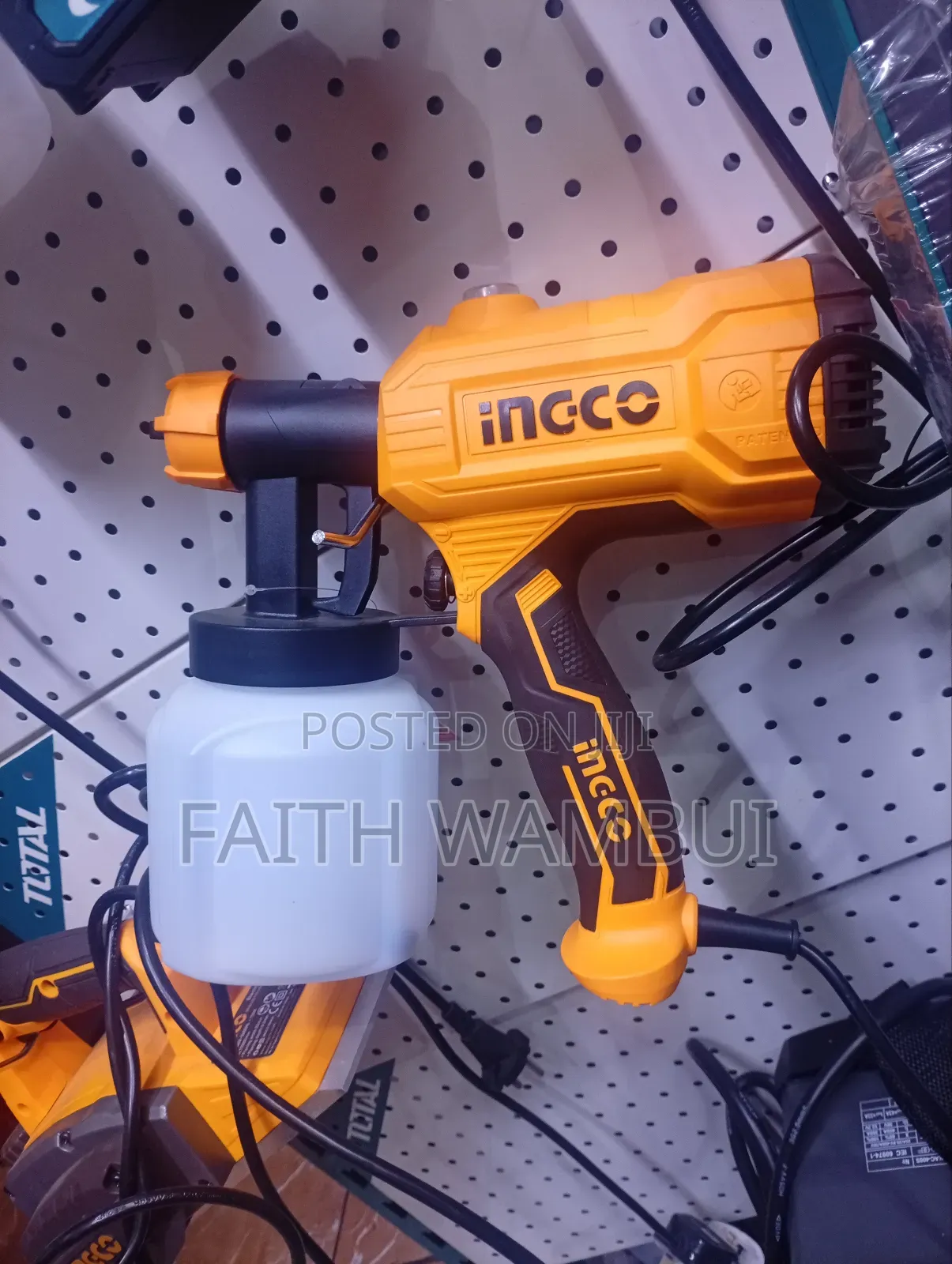 Industrial Ingco Spray Gun Professional Pain Spray Sprayer