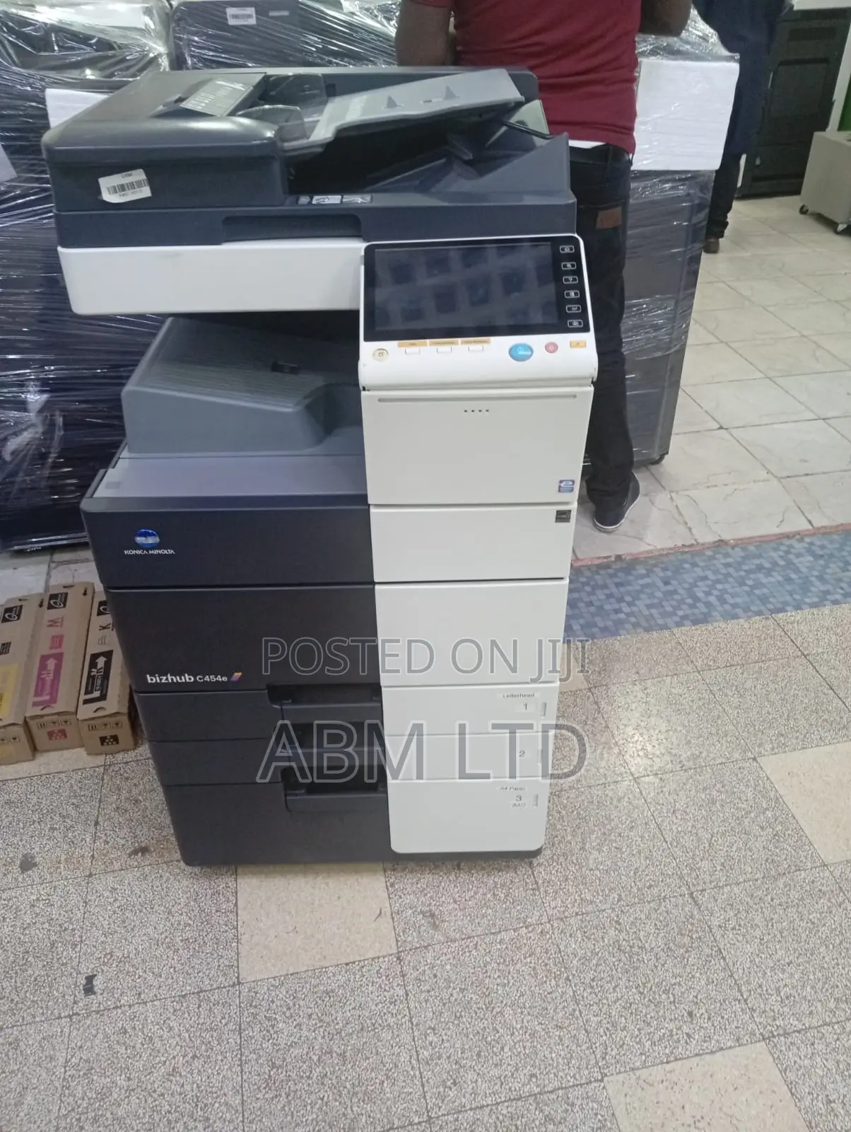 Konica Minolta C454e Color Laser MFP With Flexible Paper Handling