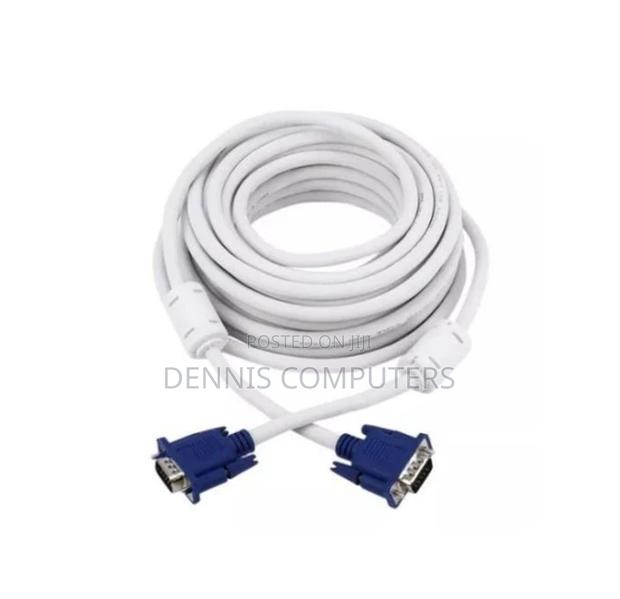Vga Cable 15m, White In Colour - main view