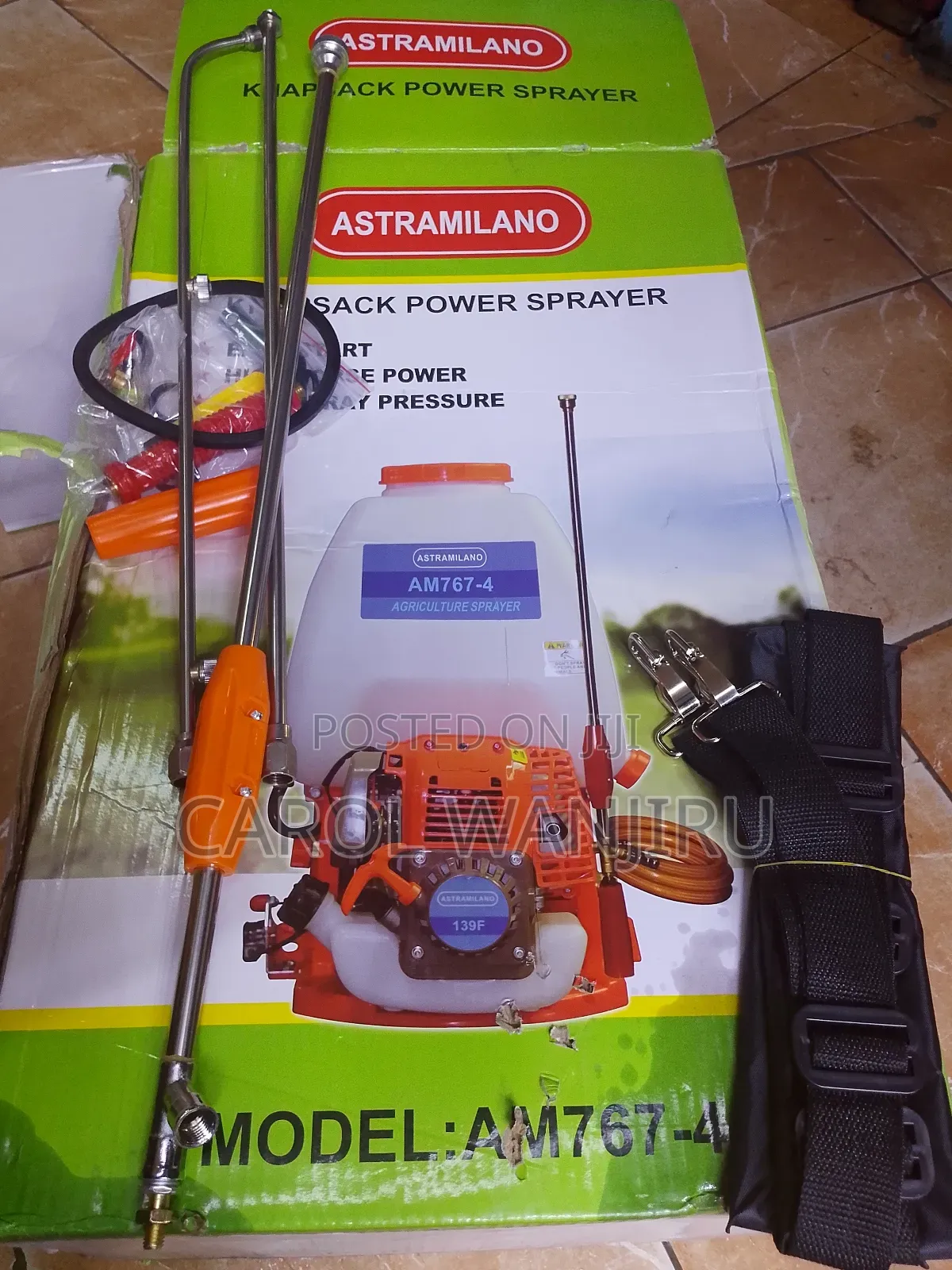 Astramilano 25l Knapsack Engine Sprayer/25l Astramilano Knapsack
