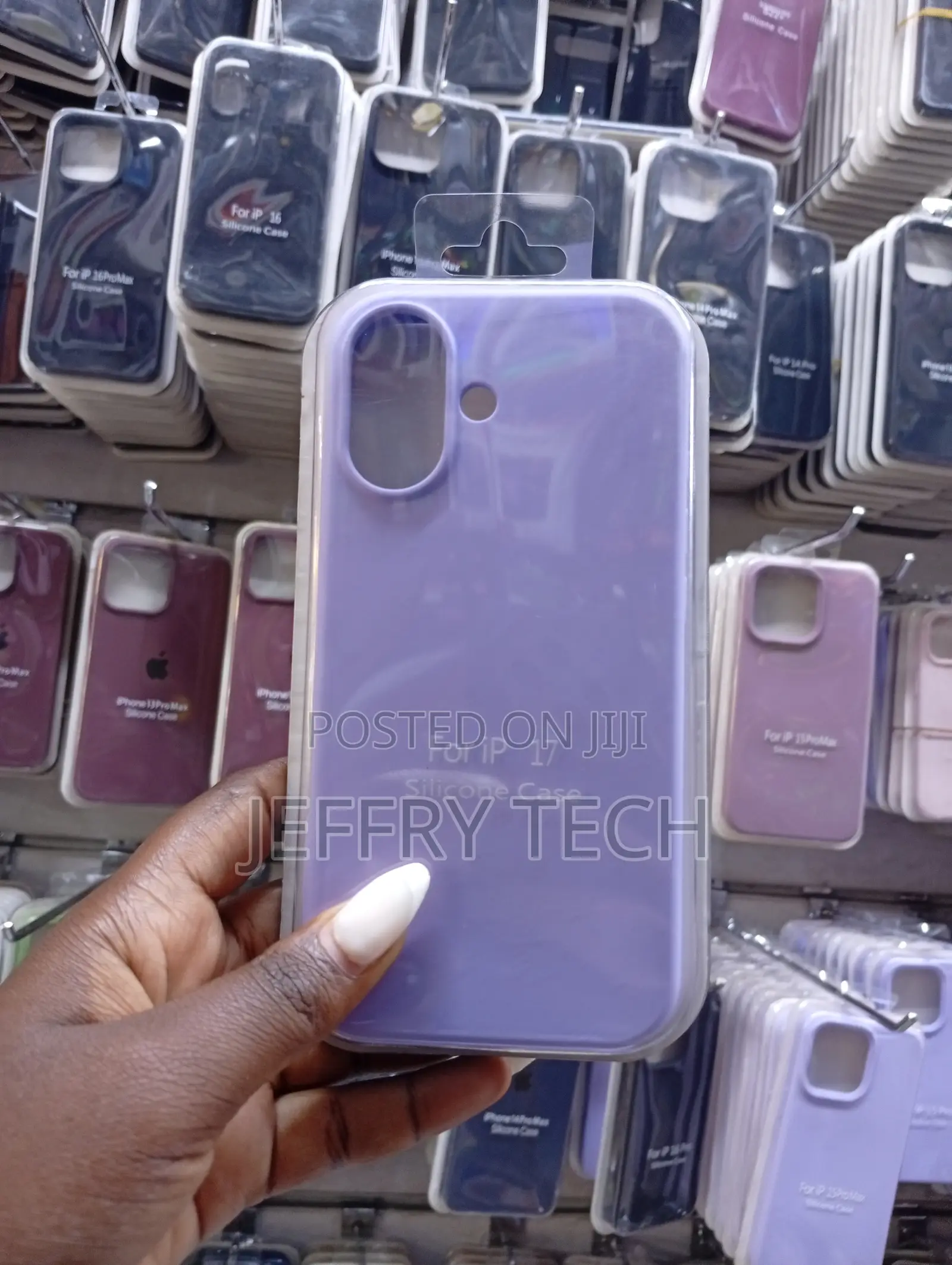 Silicone Case Designed for the iPhone 17 Series.