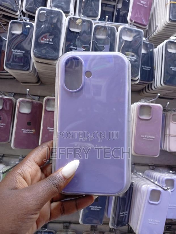 Silicone Case Designed for the iPhone 17 Series.