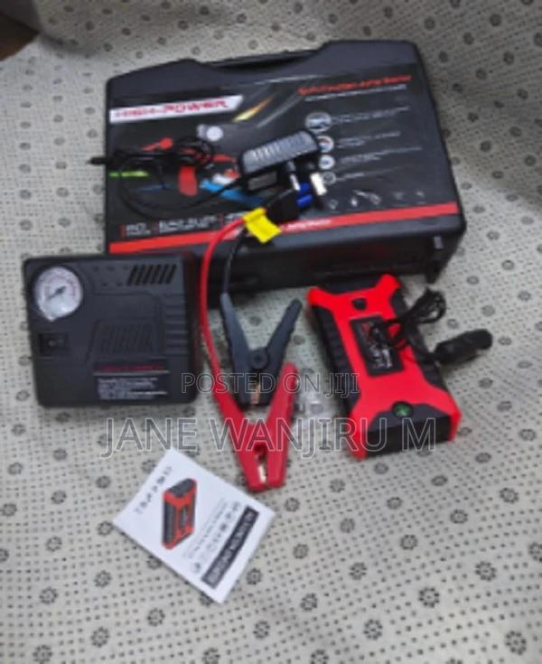 High Quality 2-in-1 Jump Starter + Air Compressor - main view