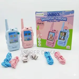Calus Chat 01 Kids Video Walkie Talkie–2-Way Camera Rechargeable Toy