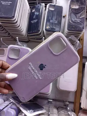 Purple Silicone Back Case Designed for the iPhone 12 Pro Max