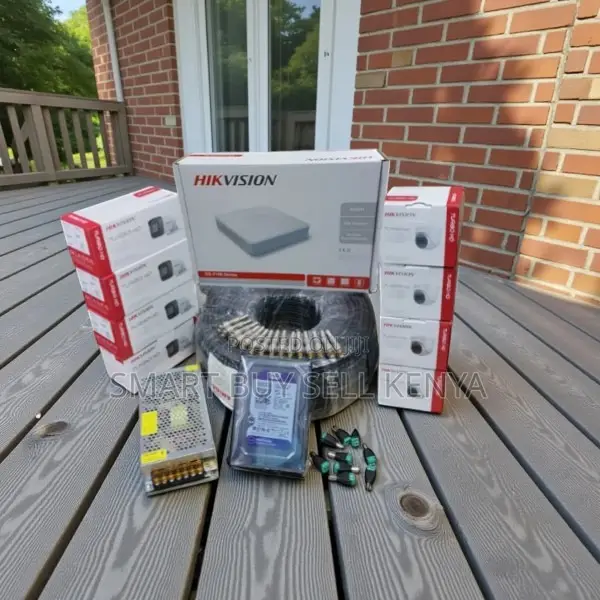 Complete CCTV Hikvision 8 1080p Full Hd CCTV Cameras Full System Kit