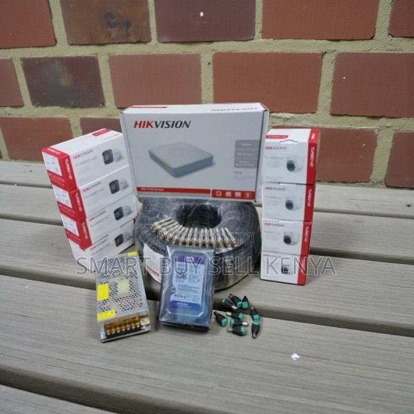 Advanced Security Hikvision 8 1080p Full Hd 2mp CCTV Cameras Full Kit - main view